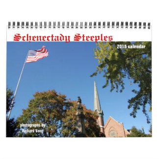 Kalender för Schenectady kyrktorner 2015