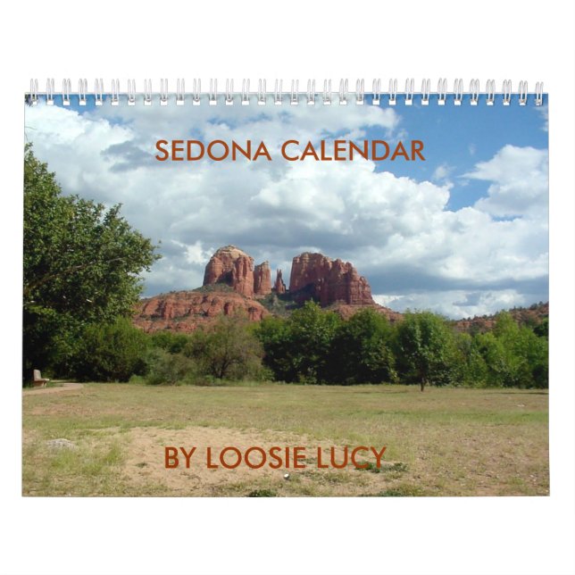 KALENDER FÖR SEDONA ARIZONA (Omslag)
