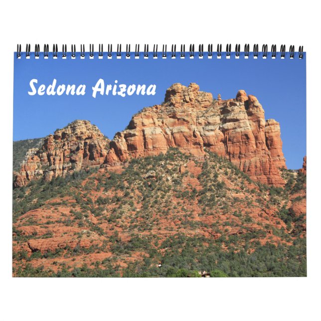 Kalender för Sedona Arizona (Omslag)