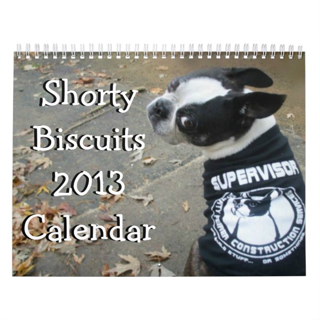 Kalender för Shorty kexar 2013 (Omslag)