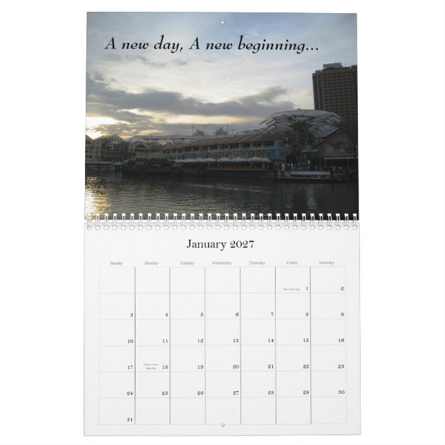 Kalender för skönhet 2009 (Jan 2027)