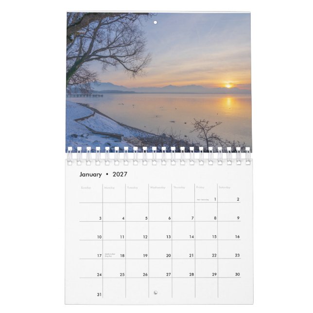 Kalender för Sol (Jan 2027)