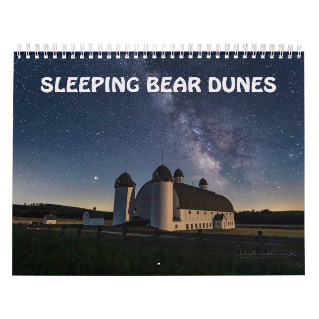 Kalender för sömnbjörn Dunes (Omslag)