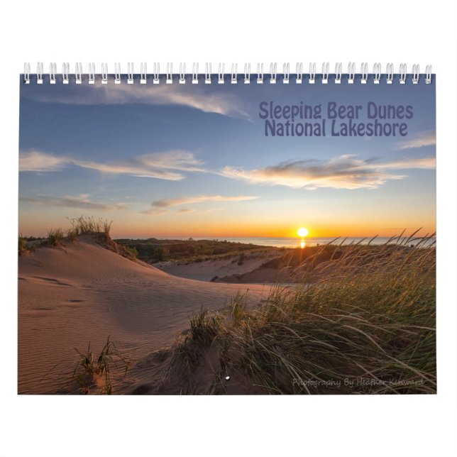Kalender för sömnbjörn Dunes (Omslag)