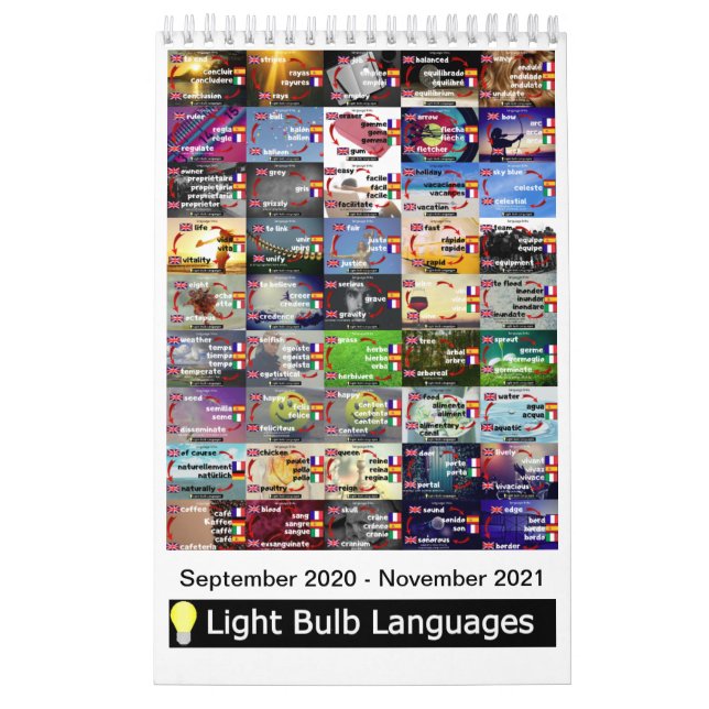 Kalender för språklänkar (Sept 2020-november 2021) (Omslag)