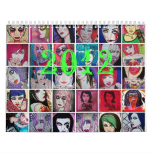 Kalender för Starla konst 2012