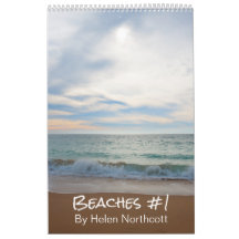 Kalender för stränder nr 1 (medel A3)