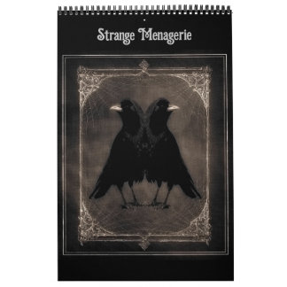 Kalender för Strange menagerie