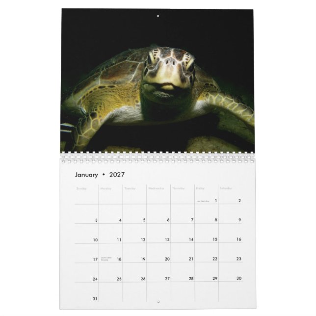 Kalender för Tank-EN-Lott Scubadyk 2012 (Jan 2027)