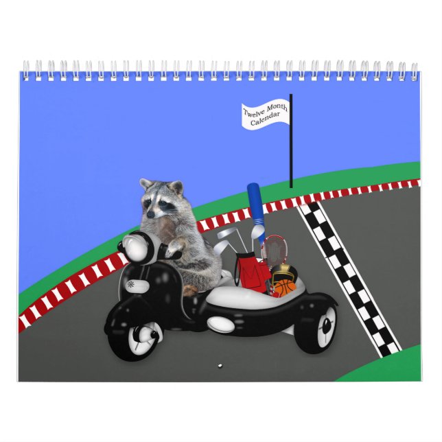 Kalender för tolv månad (Omslag)