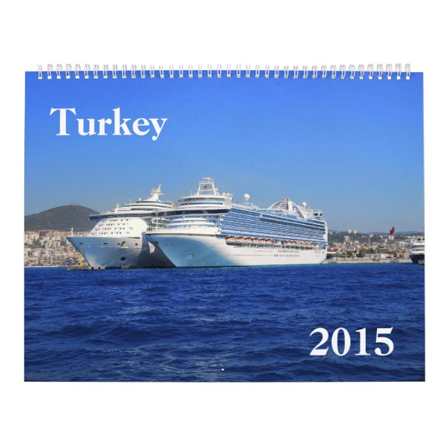 Kalender för Turkiet 2015 (Omslag)