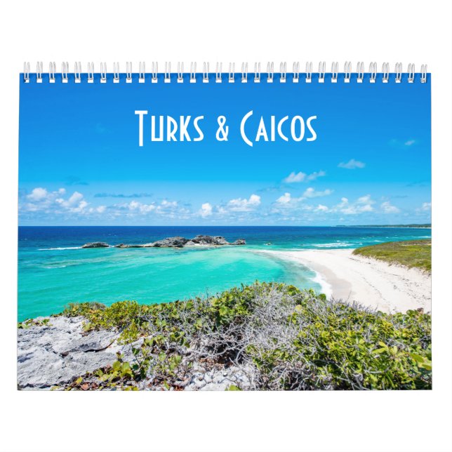 Kalender för Turks- och Caicos-muren (Omslag)