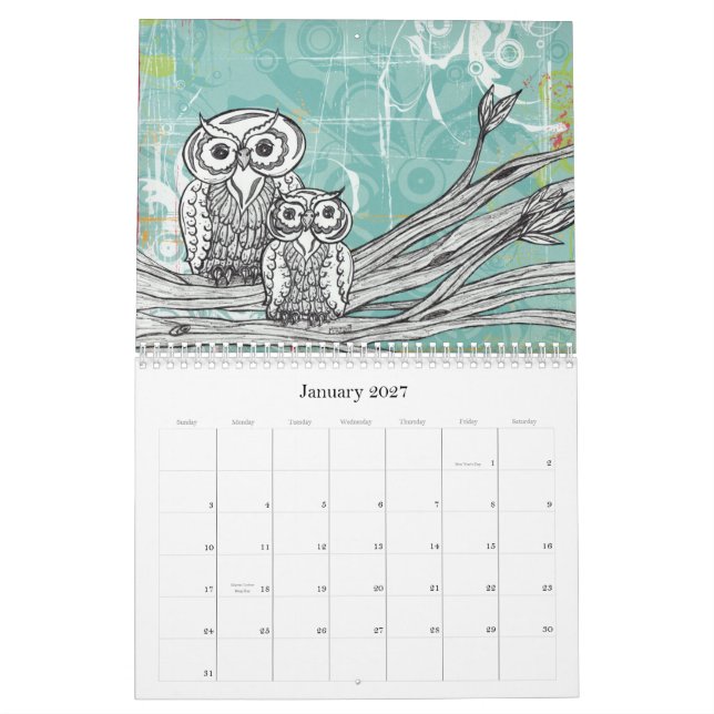 Kalender för UGGLOR 2011 (Jan 2027)