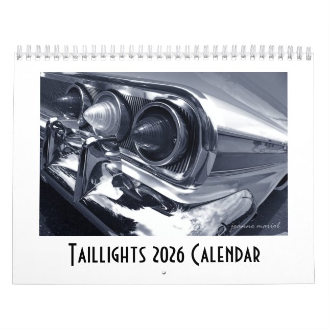Kalender för vanliga bilar 2026 (Omslag)