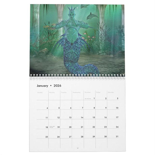 kalender för vänner av fantasin (Jan 2026)