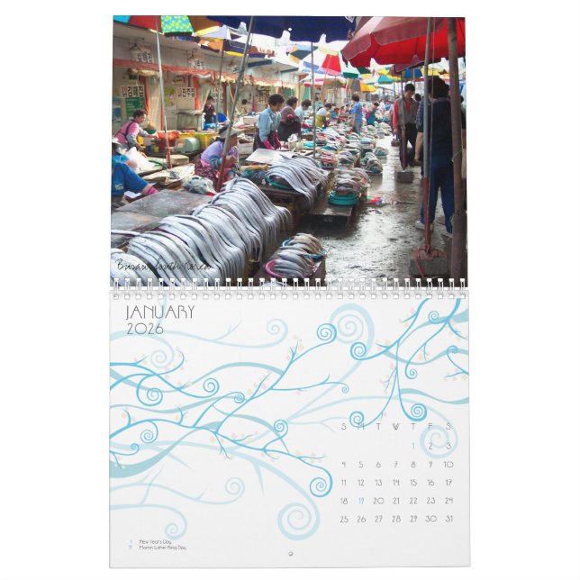 Kalender för värld runt 2009 (Jan 2026)