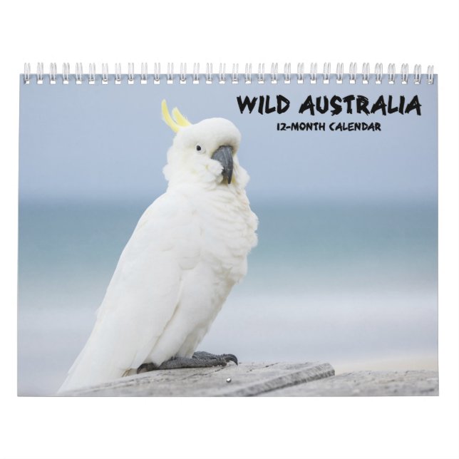 Kalender "för vildAustralien" australiensisk (Omslag)