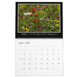 Kalender för vildblommar 2017 av Thomas Minutolo