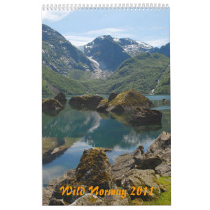 Kalender för vildnorgevägg