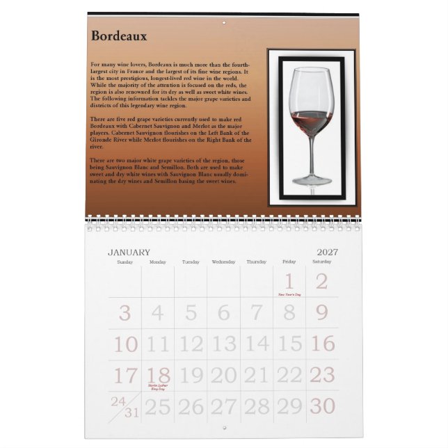 Kalender för vin 2010 (Jan 2027)