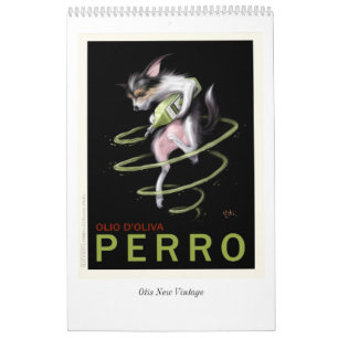 Kalender för vintage 2012 för Otis ny