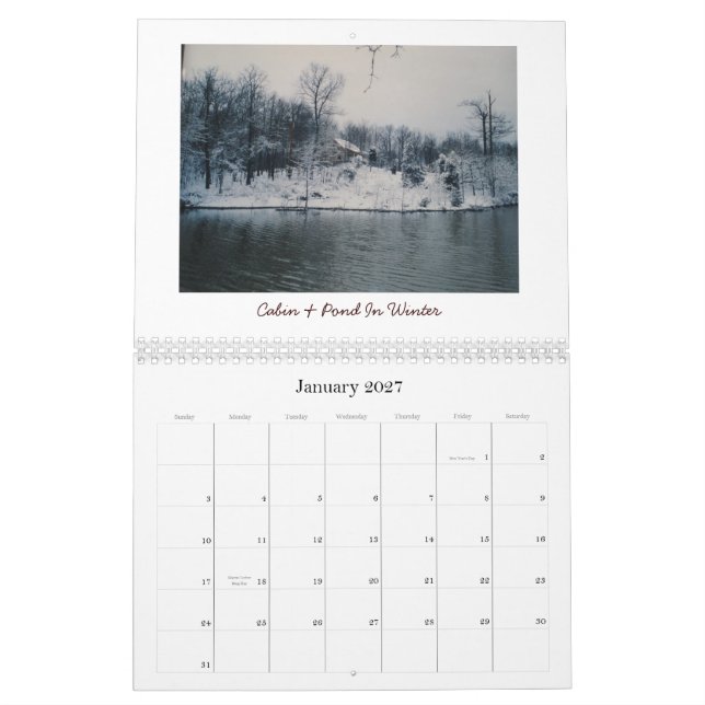 Kalender för Willie B lantgård 2011 (Jan 2027)