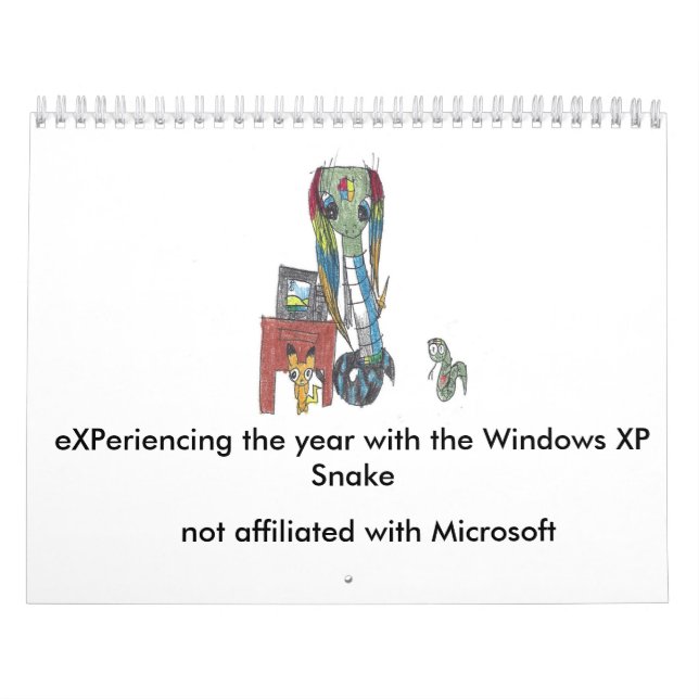 Kalender för Windows Xp orm 2017 (Omslag)