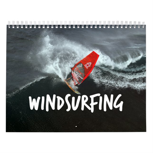 Kalender för Windsurfing Wall (Omslag)