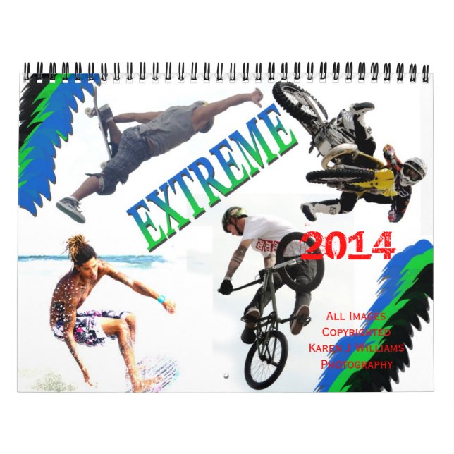 Kalender för ytterlighetsportar 2014, VID Karen J (Omslag)