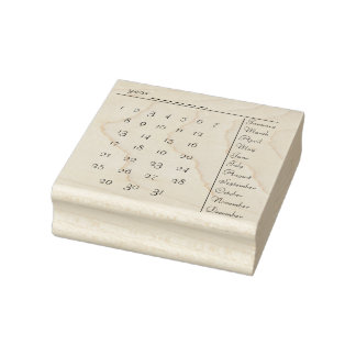 kalender frimärke stämpel