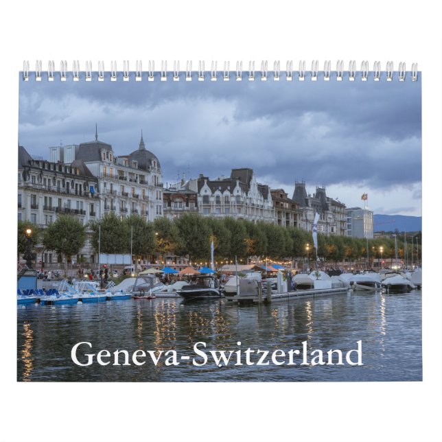 Kalender Genève-Schweiz (Omslag)