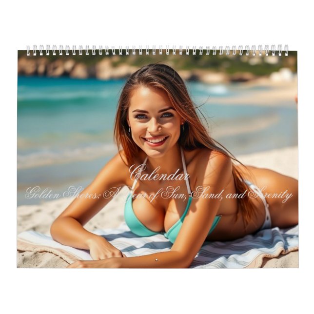 Kalender - Golden Shores - Bikini (Omslag)