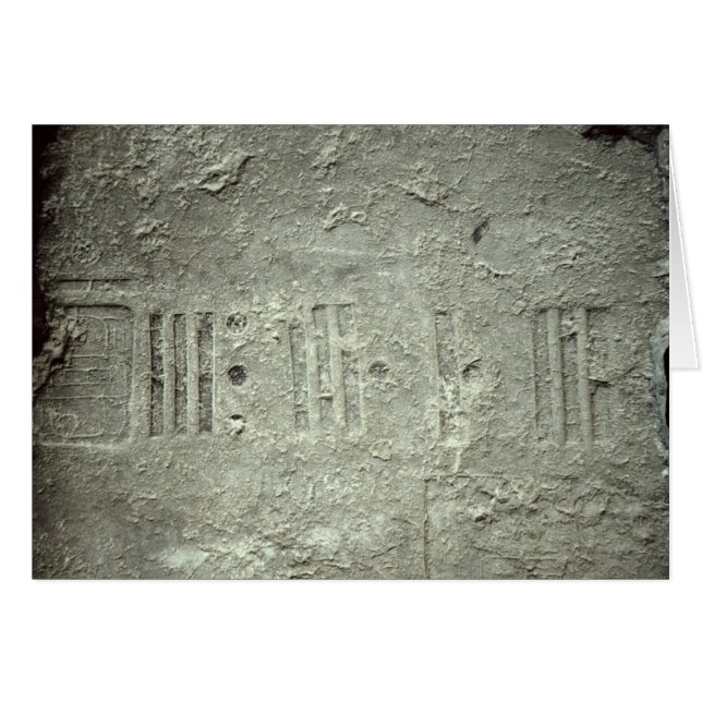 Kalender Hälsningskort (Framsidan Horizontal)