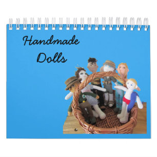 Kalender - handgjorda dockor