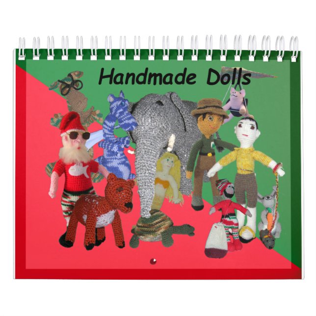 Kalender - Handmade dockor - vol. 3 (Omslag)