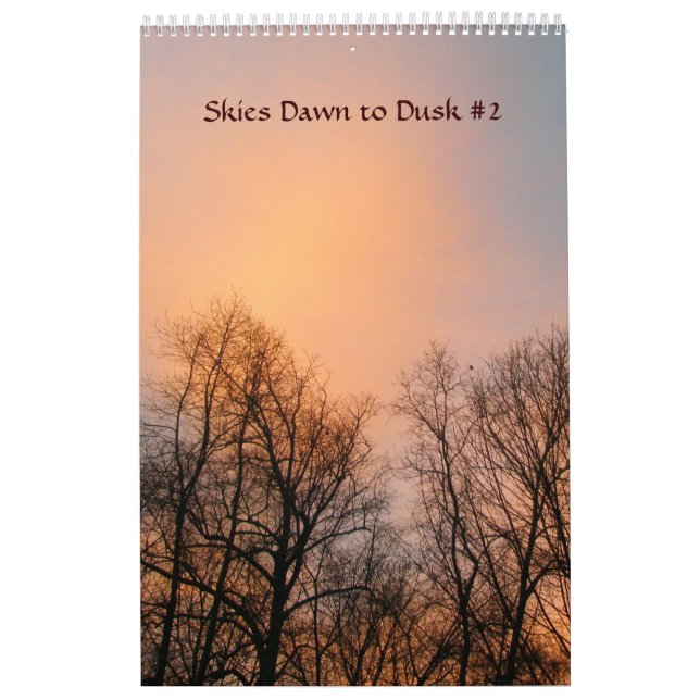 Kalender - Himlar Dawn till Dusk #2 (Omslag)