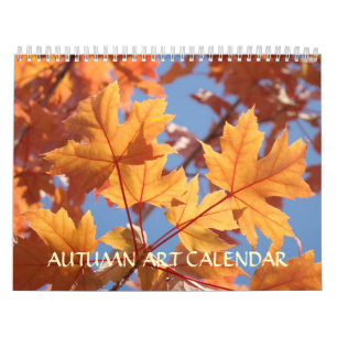KALENDER HÖST Kalendrar HÖST KONST Löv