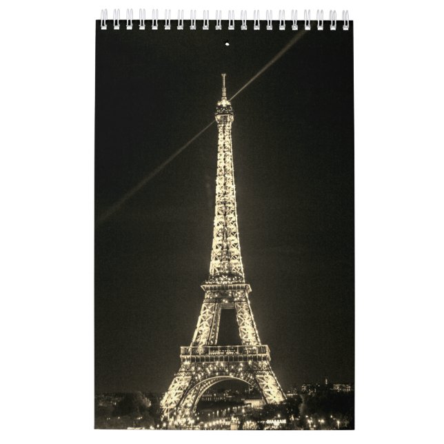 Kalender i Paris 2021 (Baksida)
