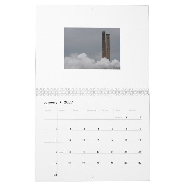 Kalender: Industriella Pittsburgh Kalender (Jan 2027)