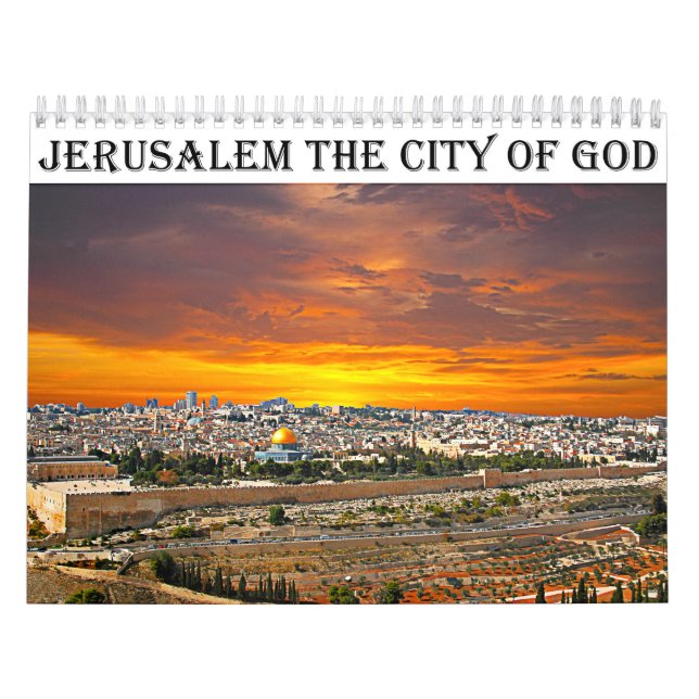Kalender jerusalem  (Omslag)