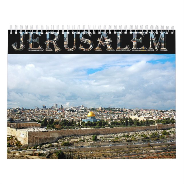 Kalender jerusalem  (Omslag)