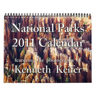 Kalender - kalender för 2011 nationalparker
