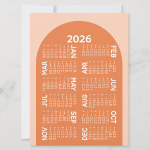 Kalender - kan ladda ned modet Arch-återcirkulerin Julkort