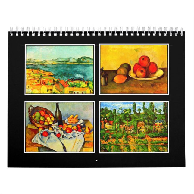 Kalender-Klassiker/Vintage-Paul Cezanne Kalender (Omslag)
