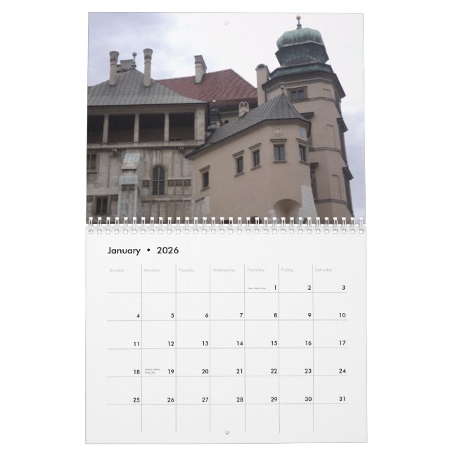 Kalender - Krakow (Jan 2026)