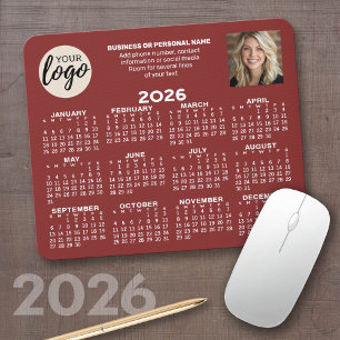 Kalender - logotyp, foto, affärskontaktburgundi musmatta