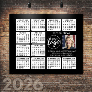 Kalender - logotyp, fotoföretag poster