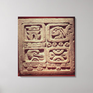 Kalender med fyra skåror, Toltec Canvastryck