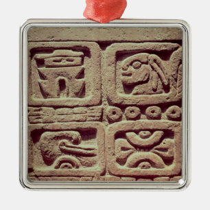 Kalender med fyra skåror, Toltec Julgransprydnad Metall