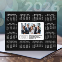 Kalender med logotyp Kontaktinformation